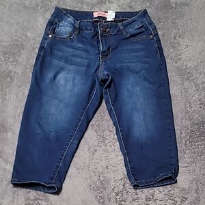 Junior's Hailey Blue Jean Strech Shorts Sz 7